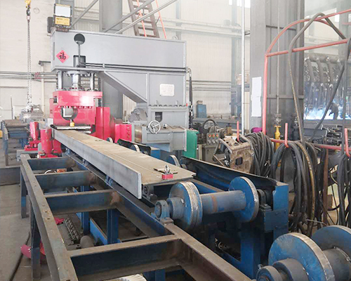 Hull arc t-row shaping machine