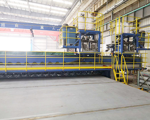 One side welding  double side forming machine for hull steel plate splicing