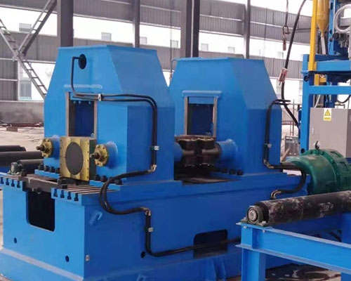 H-beam flange hydraulic straightening machine